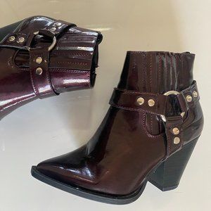 Burgundy Boots